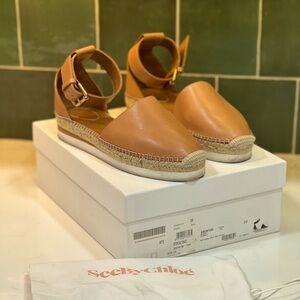 SEE BY CHLOÉ Tan Glyn Espadrilles